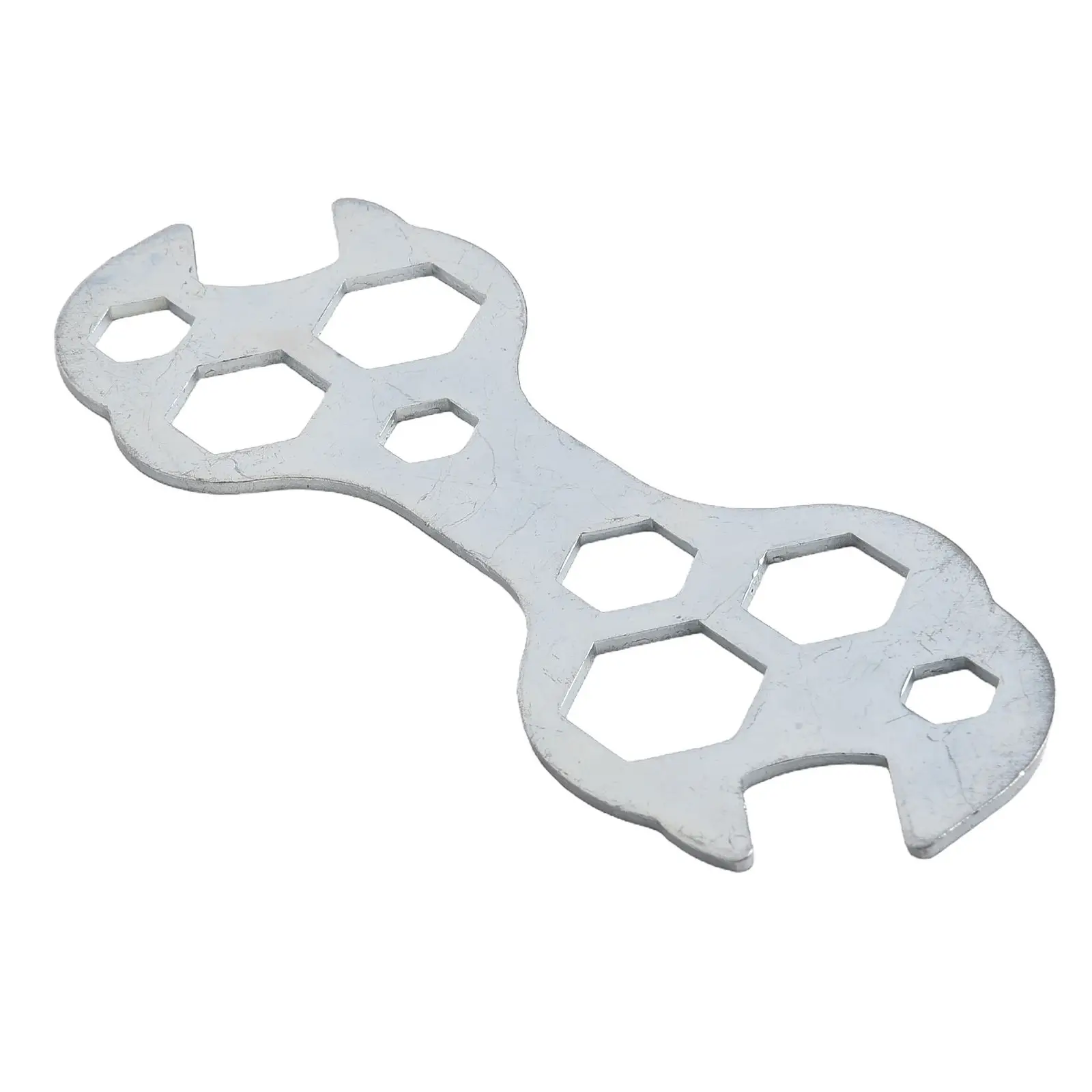 1pc 8-17mm Hex Multihole Wrench Flat Wrench Tool For Cycle Bike Repair Hand Tools Screw Hexagon Wrench Spanner