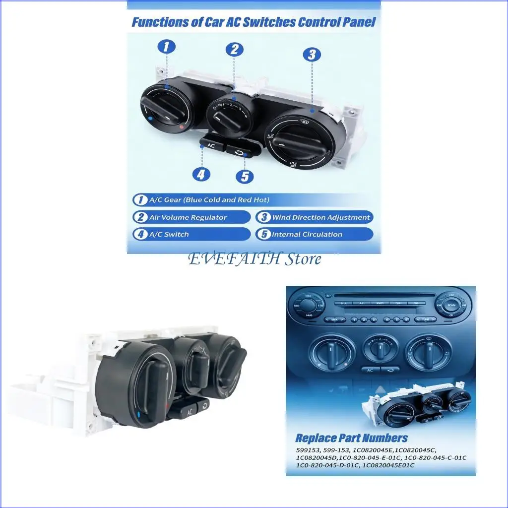 

124B Auto Temperature Control Part For 1998 2010 Well Known dense Vehicle Offers Precise Heat Management And Longevity