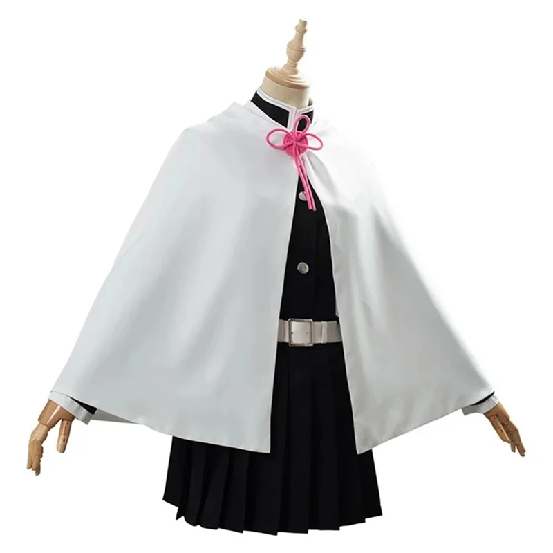 Erwachsene Kinder Anime Dämon Slayer Kimetsu keine Yaiba Frau Kimono Tsuyuri Kanao Cosplay Kostüm Schmetterling Kopfschmuck