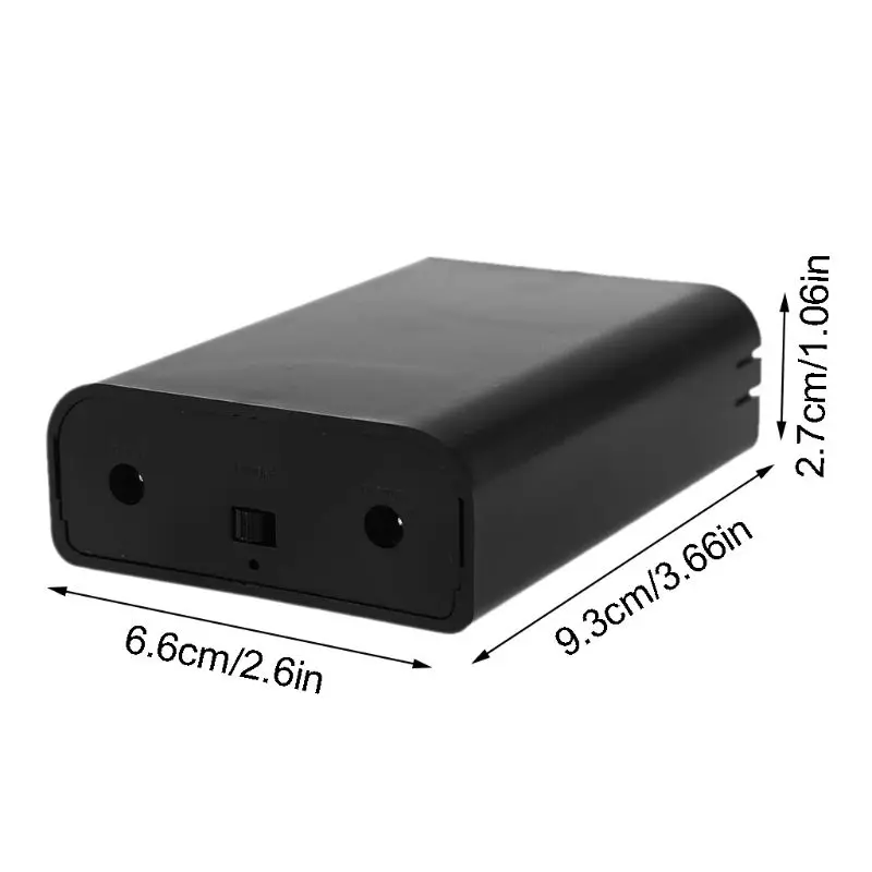 USB for DC 12V Output 3x 18650 Batteries DIY Power Bank Box Charger for Cellphone WiFi Router LED Light Security Camera