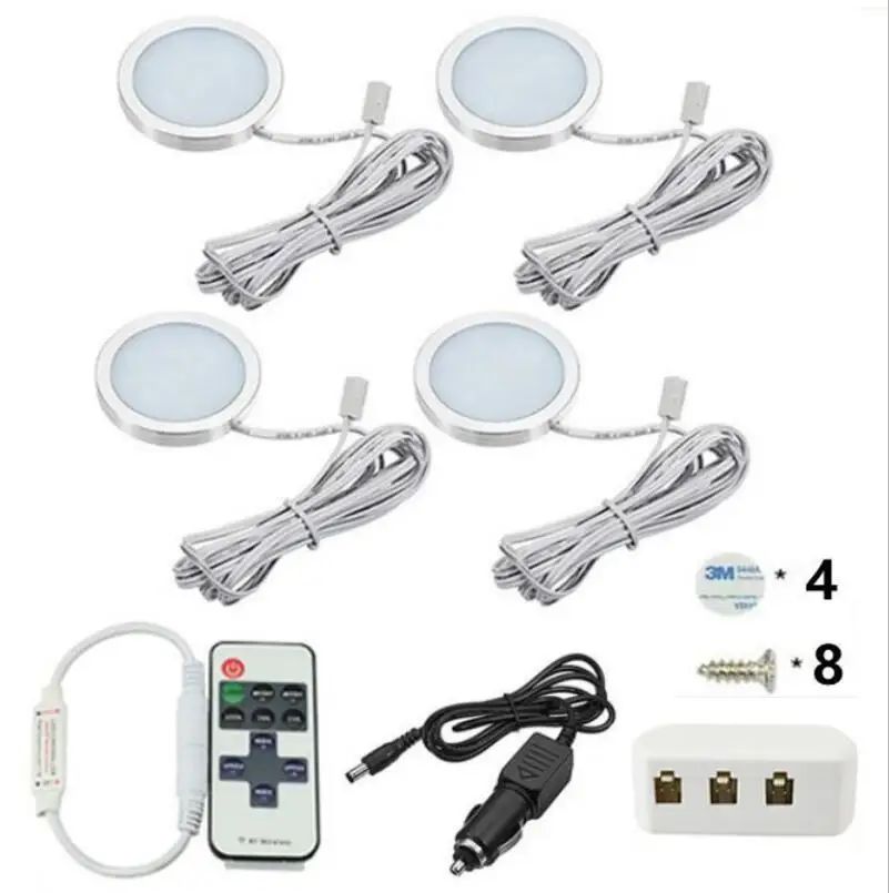 Branco quente LED Spot light 2W redondo recesso luz interior para quarto cozinha jardim iluminação spot