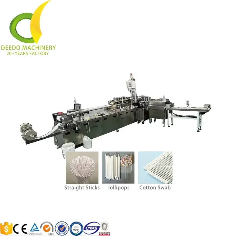 2026 CE High Speed Candy Stick Cotton Swab Lollipop Paper Ear Stick Forming Rolling Machine
