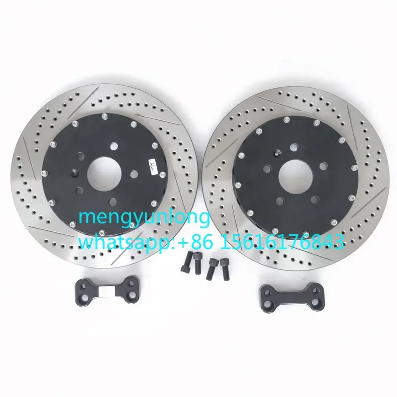 

355mm x 22mm Non-Floating Rear Disc Pair D58 GREY Anodise for RS4 B7 2008 Brake Discs for 2008 RS4 B7