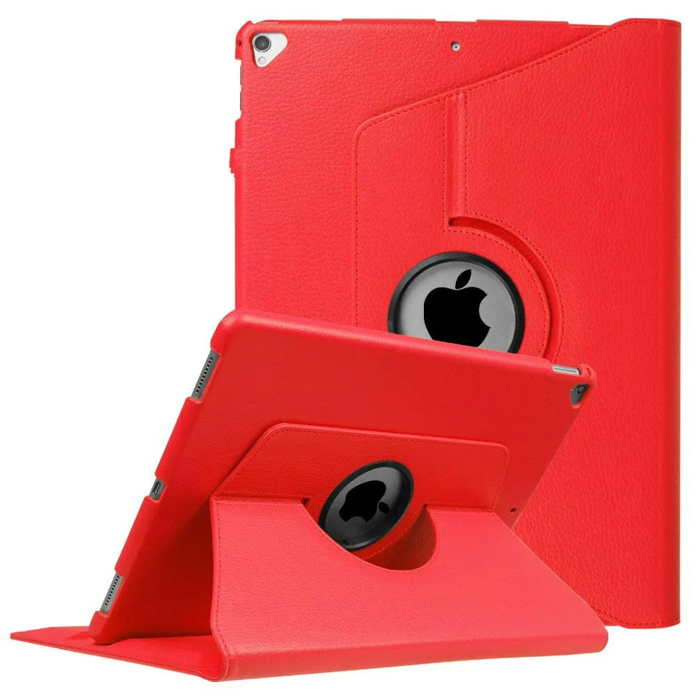 Case for iPad Pro 12.9 2017 10 Colors PU Leather Cover 360 Rotating Bracket Smart Cover Case iPad 12.9