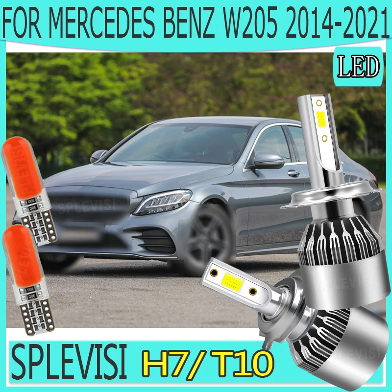 

477 Effortless Setup Extended Illumination Range LED Headlight For Mercedes Benz W205 2014 2015 2016 2017 2018 2019 2020 2021