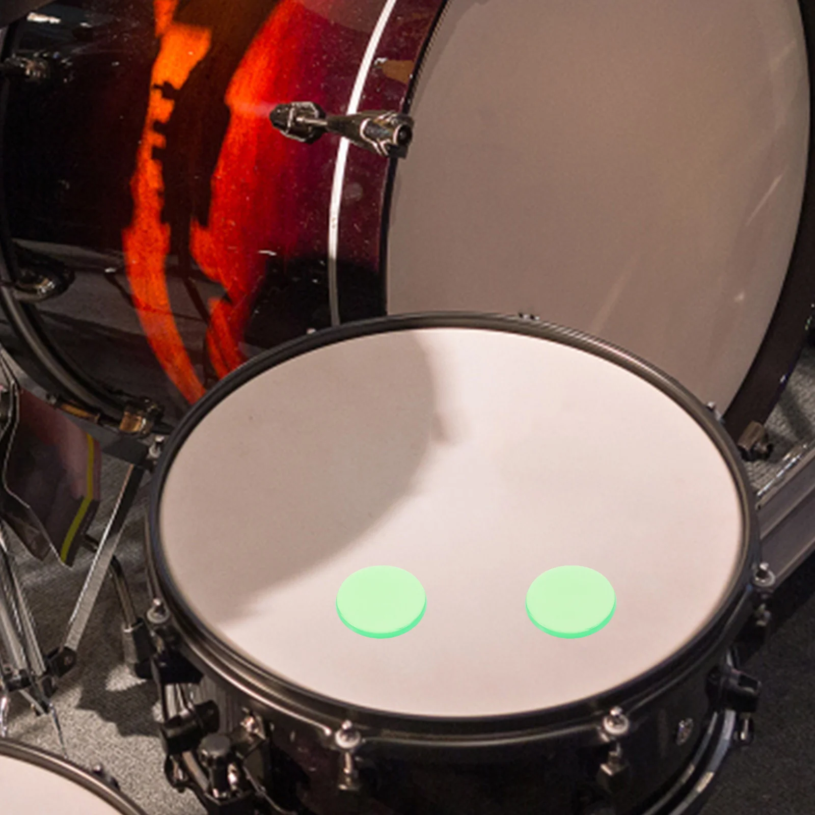 

12Pcs Silicone Drum Sound Dampening Pads Self Adhesive Mute Cushions Durable Noise Reduction Drum Dampeners for Control