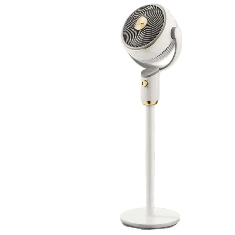 

2025 new household soft sound purification circulating fan intelligent voice table vertical floor electric fan