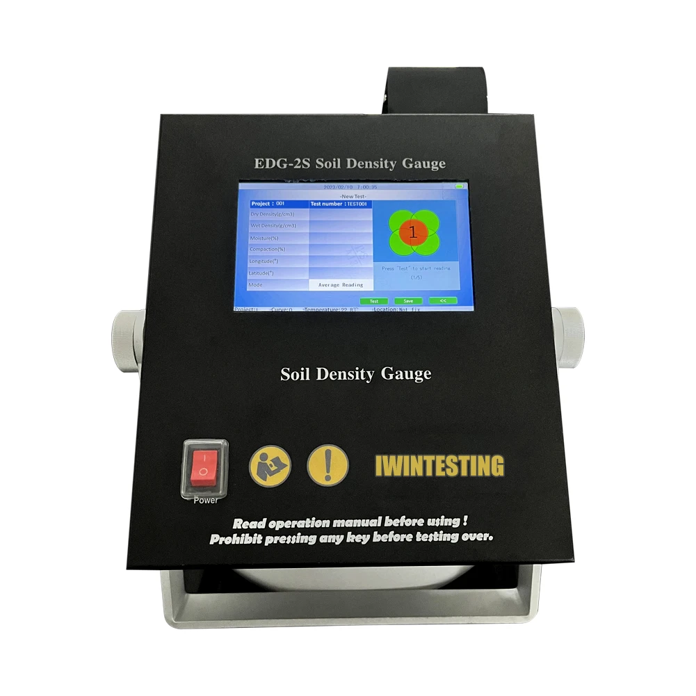Fast Delivery High Precision Digital Portable Soil Densimetro Non-Nuclear Electrical Density Gauge