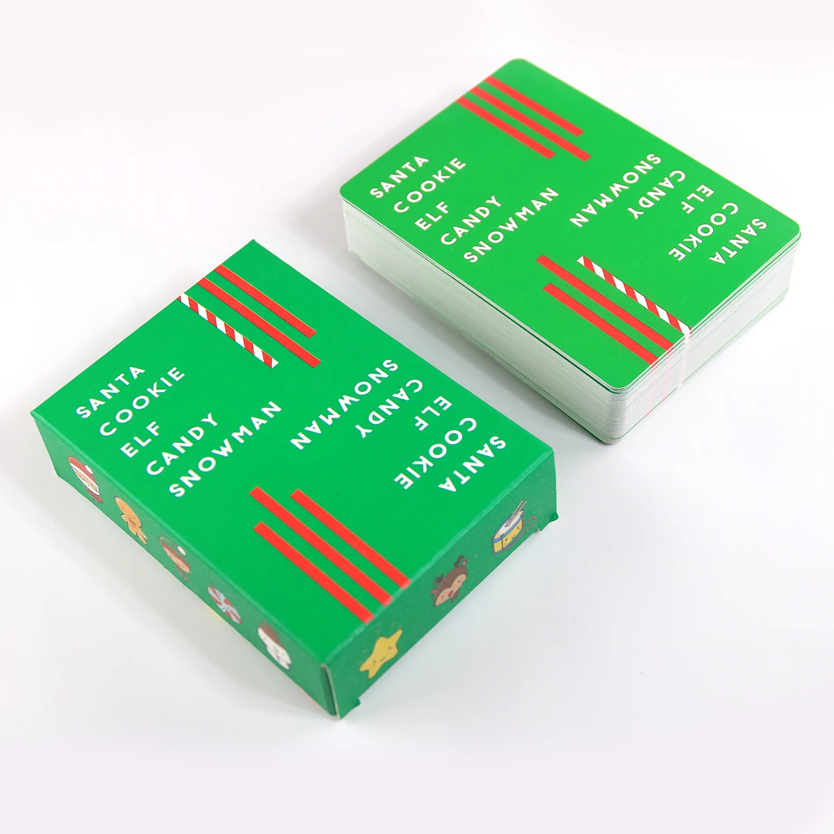 سانتا كوكي قزم كاندي سنومان بطاقة سطح السفينة