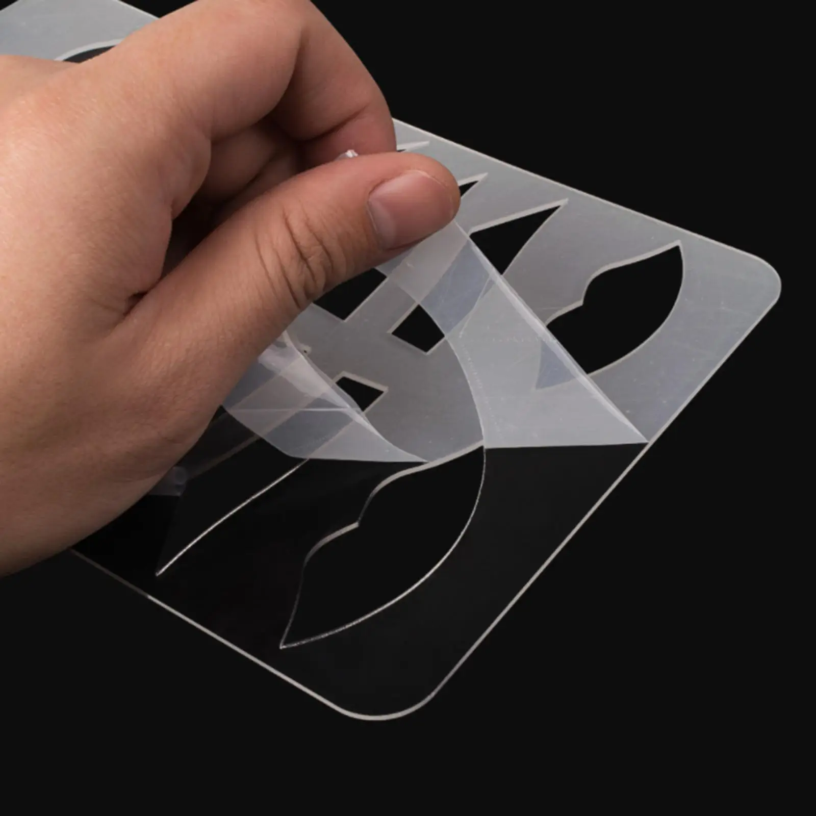 Eyebloguing-Outil règle réutilisable pour cailloux de toilettage, pour Jules Mayor inner