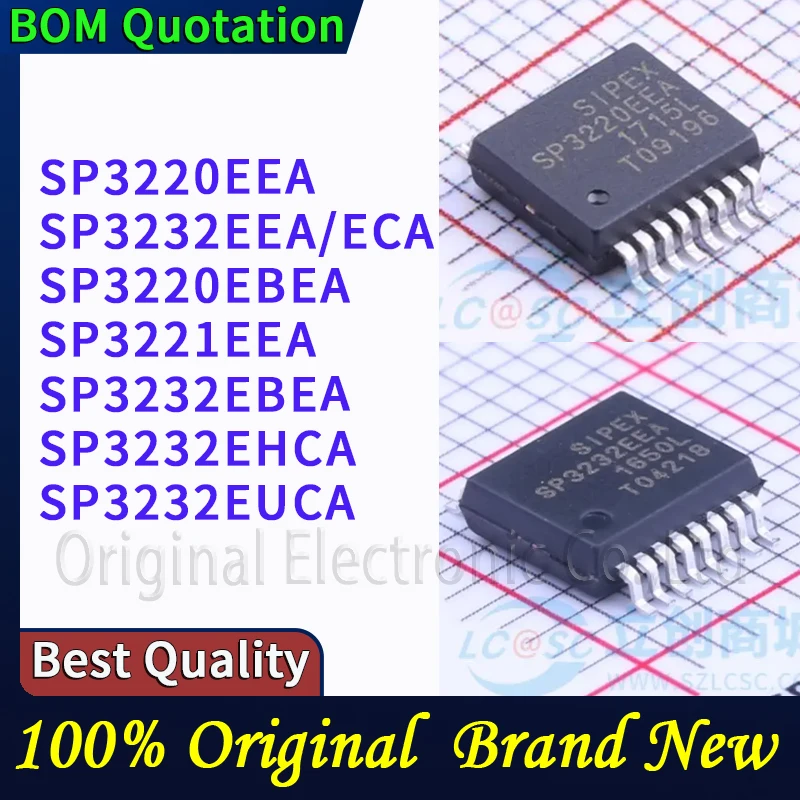 

SP3220EEA SP3232EEA/ECA SP3220EBEA SP3221EEA SP3232EBEA SP3232EHCA SP3232EUCA В наличии Оригинальные высококачественные компоненты