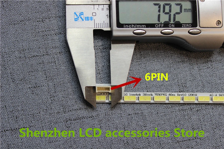 สําหรับ T390HVN01.0 LCD Backlight 73.39T03.003-0-JS1 Innotek 39 นิ้ว 487 มม.100% ใหม่