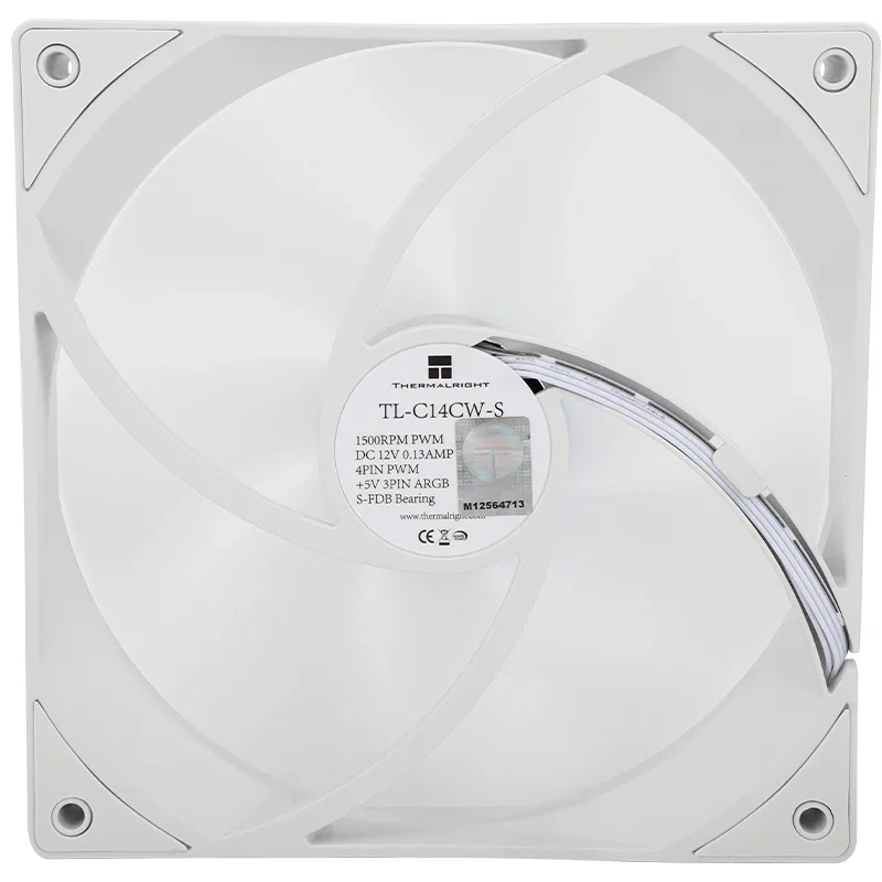 Thermalright TL-C14CW/14C-S 14cm  Cooling Fan 5V 3PIN ARGB pc gamer Adjust Speed Cooler argb Adjustable PC Case Fan ventilador
