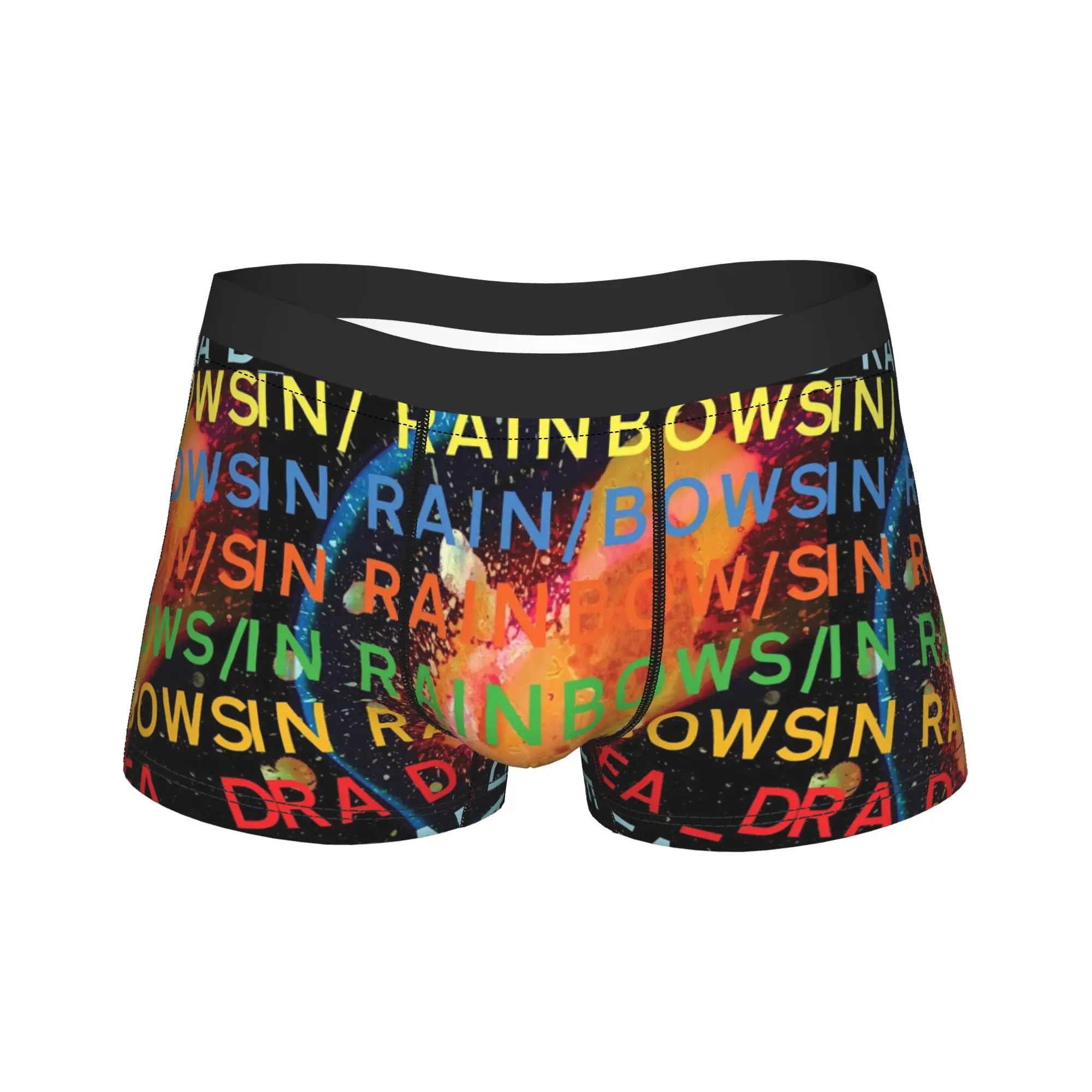 

Мужские боксеры Radioheaded In Rainbows, новинка, подарочное нижнее белье, альбом, трусы-боксеры