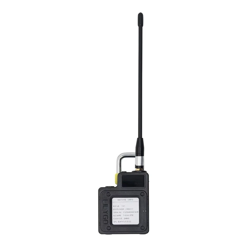 T-Echo plus IoT Tracker NRF52840 Multi-Protocol with SX1262 Long Range LoRa L76K GNSS 1.54' E-Paper Display AI Sensor