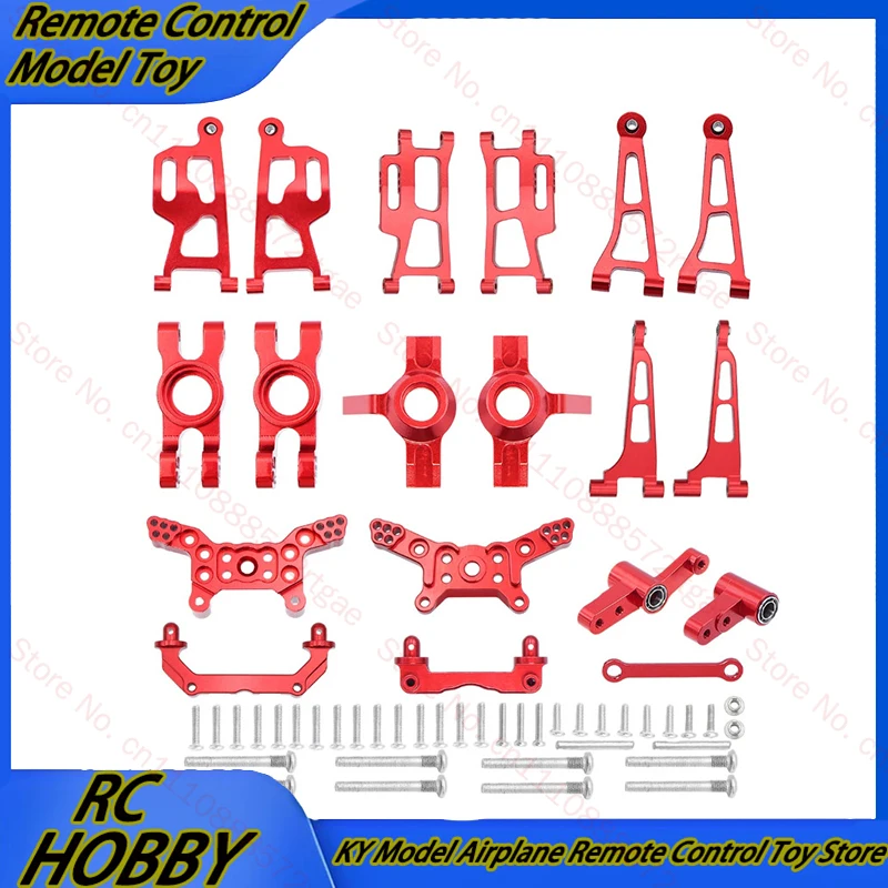 Mjx 1:14 14209 14210 Remote Control Car Metal Upgrade Accessories Swing Arm Steering Cup Rear Wheel Seat Car Shell Pillar Suit