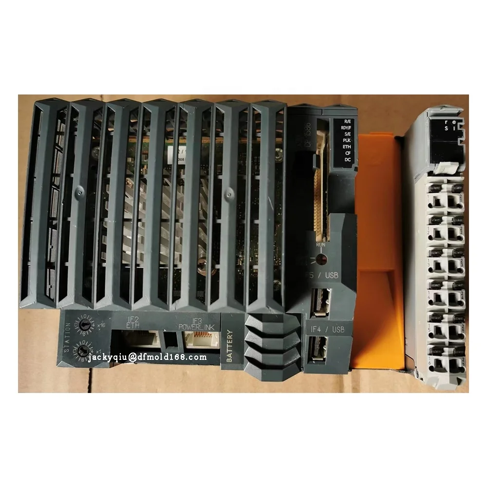 B&R X20CP0420 X20 Compact-S PLC ARM Cortex-A9-166 128 MB DDR3 RAM 8 KB FRAM 256 MB Flash 2 USB 1 RS232 1 Ethernet I/O Link