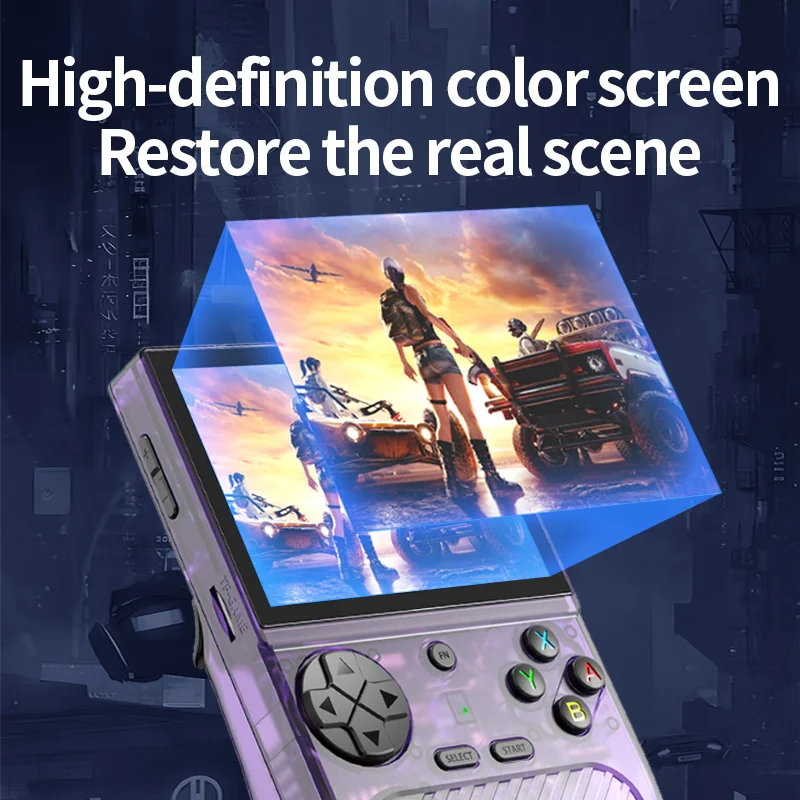 K36S factory outlet Retro Handheld Video Game Console Linux System 3.5 Inch IPS Screen Portable Pocket Video Player 64 GB Games