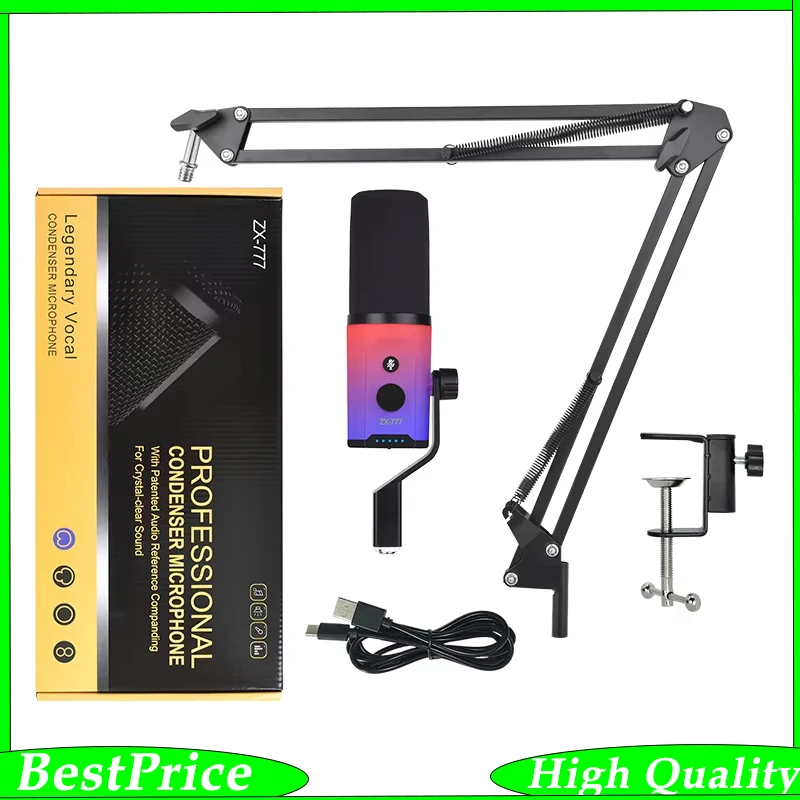 micさん専用 Adjustable Microphone ZX-777 PRO Noise Cancelling XLR Dynamic