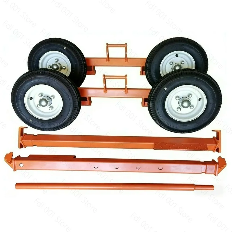 4T Car Jack Wheel Dolly Vehicle Mover Tow Dolly Large Wheel Moving Tool High Quality Auto Tire Dolly