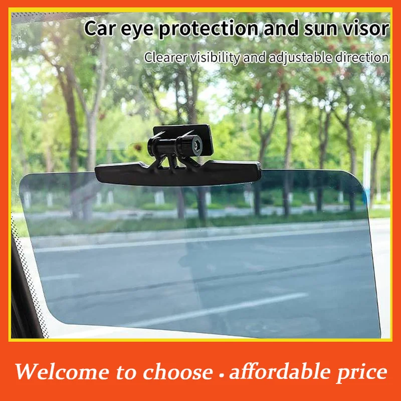 

[]Car Visor Extender Windshield Sun Blocker Anti-Glare Weatherproof Sunvisor Extension Car 180-Degree Rotation Car Sun Blocker