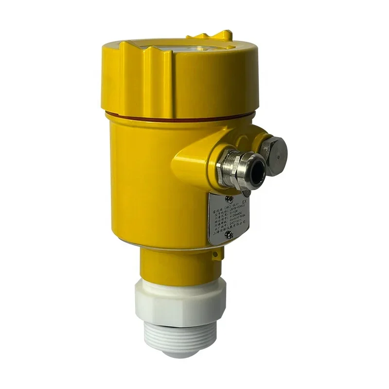 

80Ghz Smart Liquid High Frequency radar Level Transmitter 4-20ma Hart RS485 Display 10m-80m Manufacturer Guided Wave Level Meter