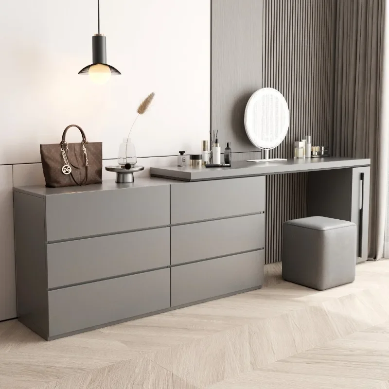 Living Room Storage Dressing Table Bedroom Vanity Luxury Modern Dressing Table Cabinet Meubles De Chambre Dresser Furniture