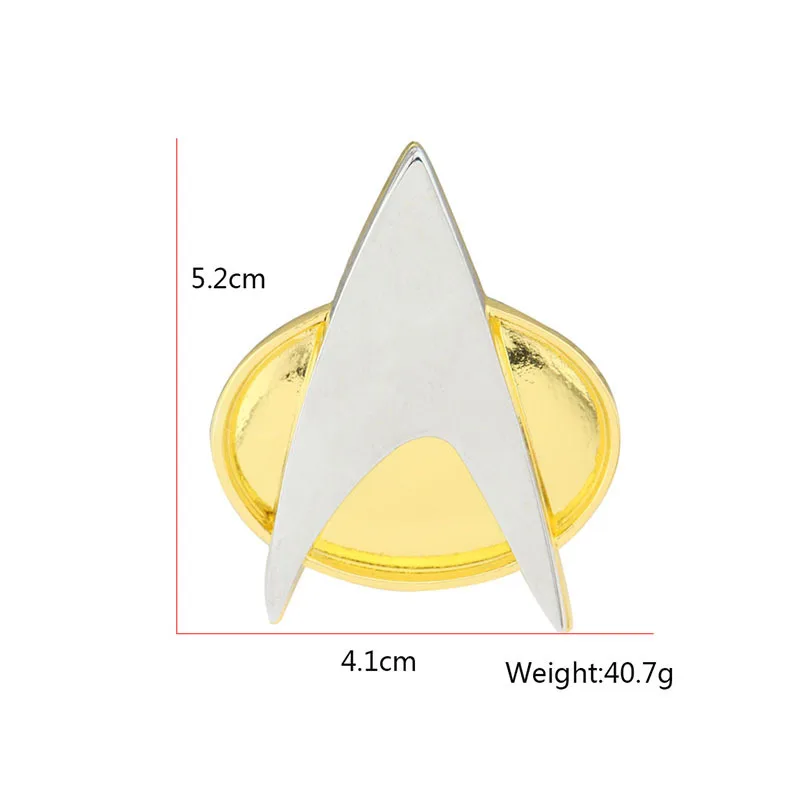 Star Trek Communicator Abzeichen Cosplay TV Anime Halloween Party Kostüme Zubehör Fans Sammlerstücke Freunde Geschenke – Detail 5