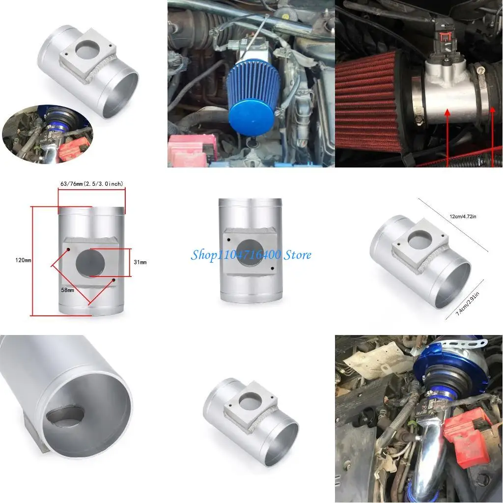 

y1gd Air Mount Adapter Meter Mount Base for Intake Pipe Modified