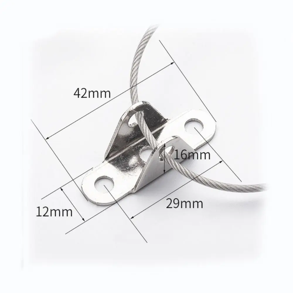 Stainless Steel Anti-tip Strap Adjustable Anti-Earthquake Furniture Wall Anchors Protecting Baby Pet Prevention Device Wardrobes