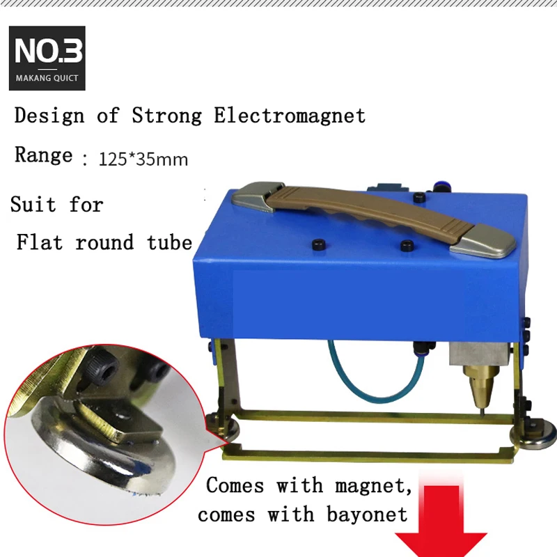 Máquina de marcação portátil Dot Pin Máquinas de marcação industrial Máquina Vin de marcação portátil Máquina de marcação pneumática