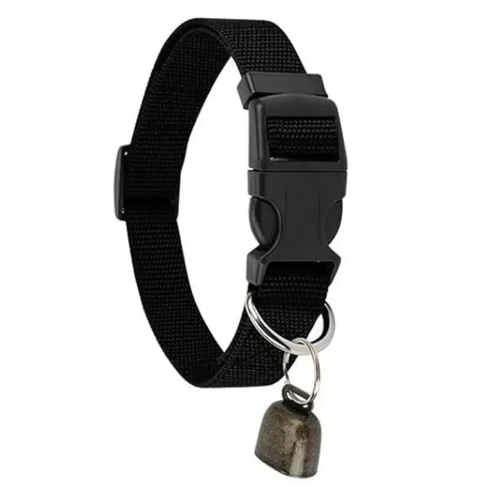 Tragbares Schnellverschluss-Halsband für Nutztiere, Verstellbares Reflektierendes Ziegenhalsband mit Glocke, Atmungsaktives Ziegengeschirr für die Ranch – Detail 3