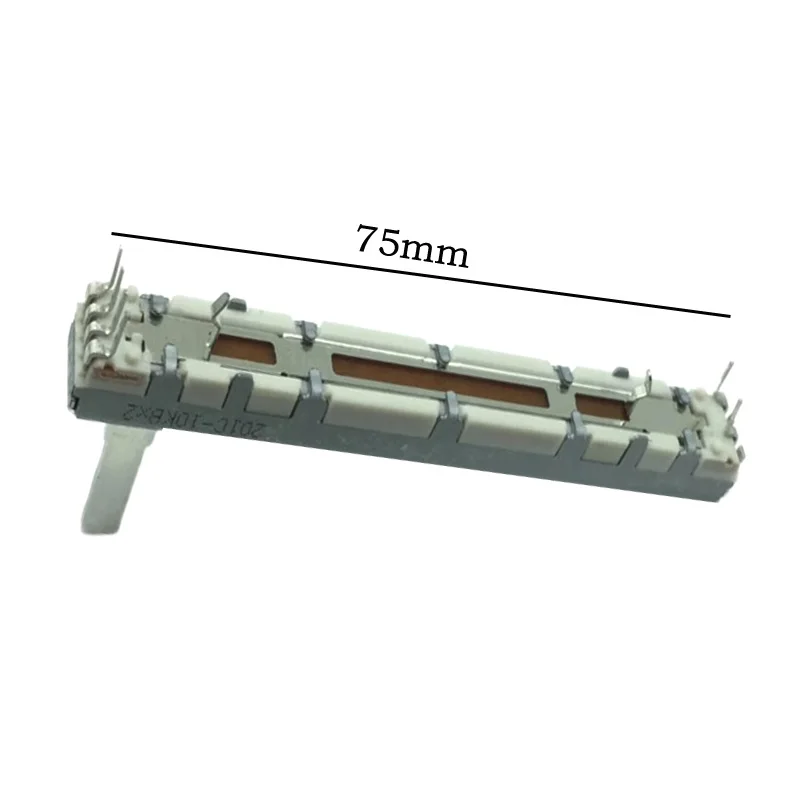 ALPS 75mm Potentiometer Resistor B103 10K Ohm Slide Potentiometer Double Linear 10K Potentiometer Double Straight Sliding Rotary