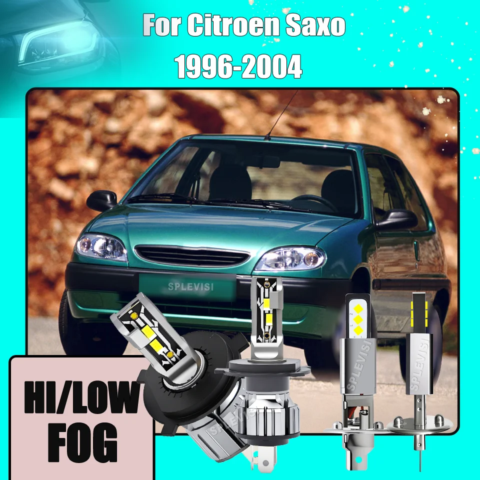 

Оригинальные светодиодные фары заводского уровня, противотуманные фары для Citroen Saxo 1996, 1997, 1998, 1999, 2000, 2001, 2002, 2003, 2004, гарантия