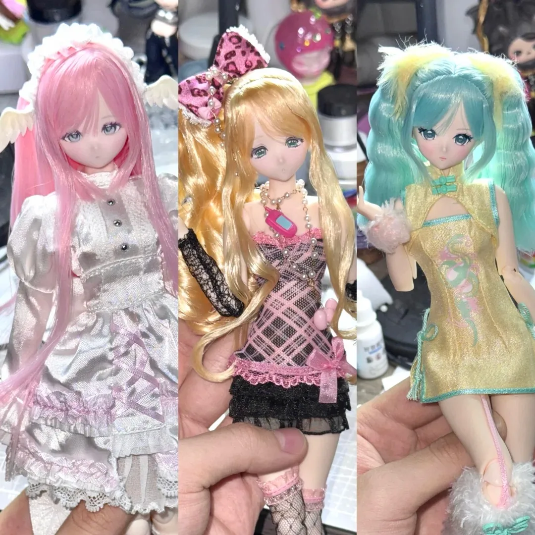 In Stock Mix Angel Series Special 1/6 MJD Blind Box Hair Implanted  Articulated Joint Doll BJD Figure Desktop Collectible Gift view 2