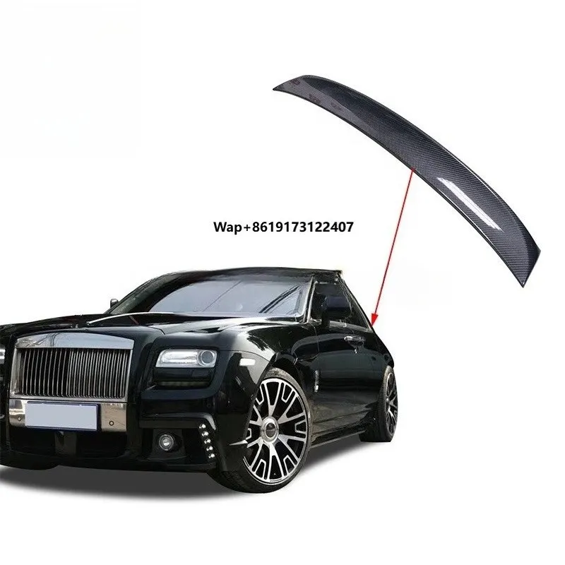 

For Ghost Rear Spoiler Carbon Fiber WD Style Car Ducktail Wing