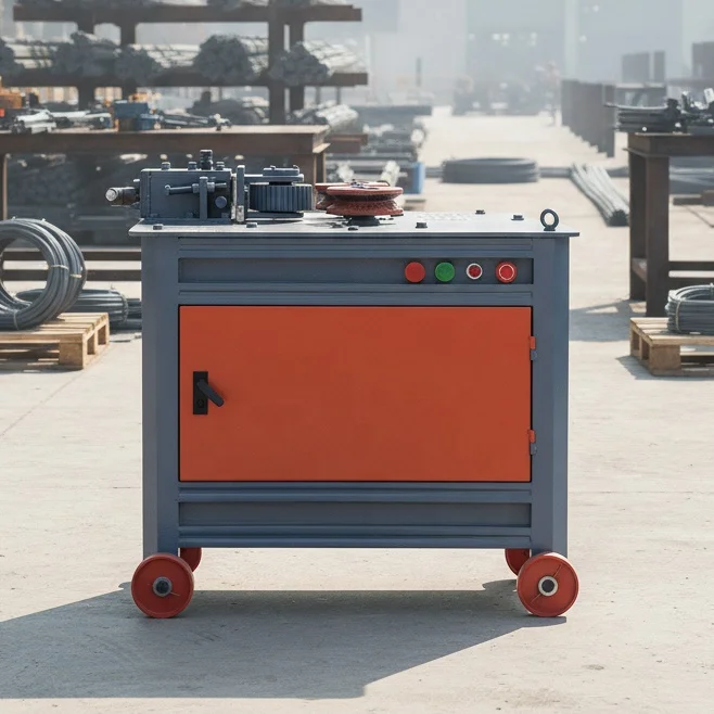 

GWH32 Rebar Bending Machine - Automatic Bending Machine For Circular And Arc Shapes (16-28mm). Made In China.