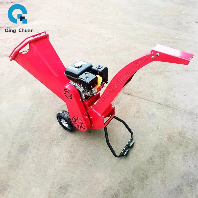 Branch Crusher Garden Shredders Orchard  Agricultural Straw Crusher Branch Forestry Machinery Wood Crushing Machine