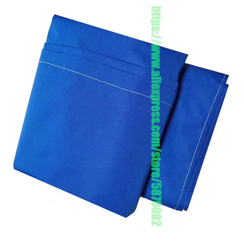 Heavy Duty Blue Awning Replacement Fabric Outdoor Awning Cover Garden Terrace Sunshade Canopy Poly Fabric Waterproof