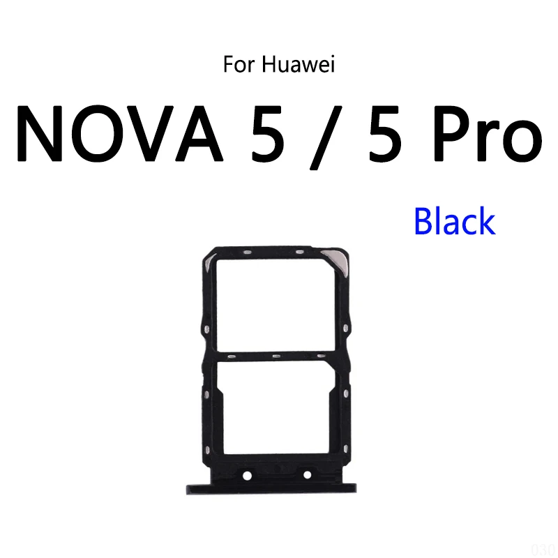 For Huawei Nova 5 / 5 Pro SIM Card Slot Tray Holder Sim Card Reader Socket