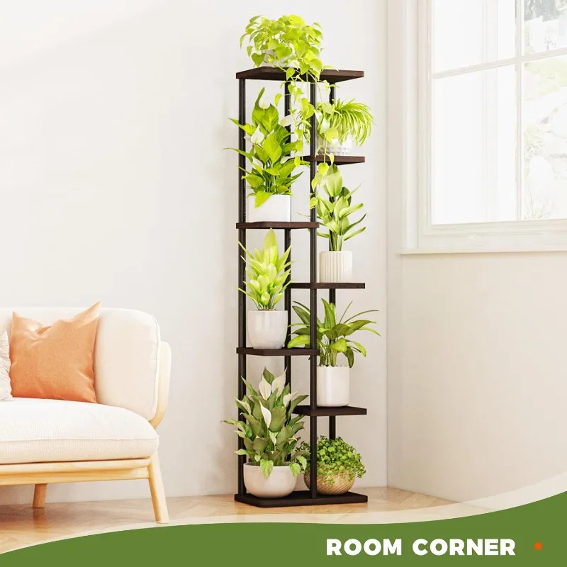 Tall Plant Stand Indoor  Plant Rack for Mutiple Plants Pots for Patio Garden Corner Balcony Living Room