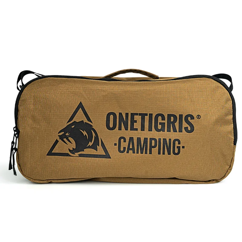 OneTigris Camping Cot portátil para adultos, fácil de montar cama dobrável, Tapete de dormir ao ar livre, Supranubis Cot