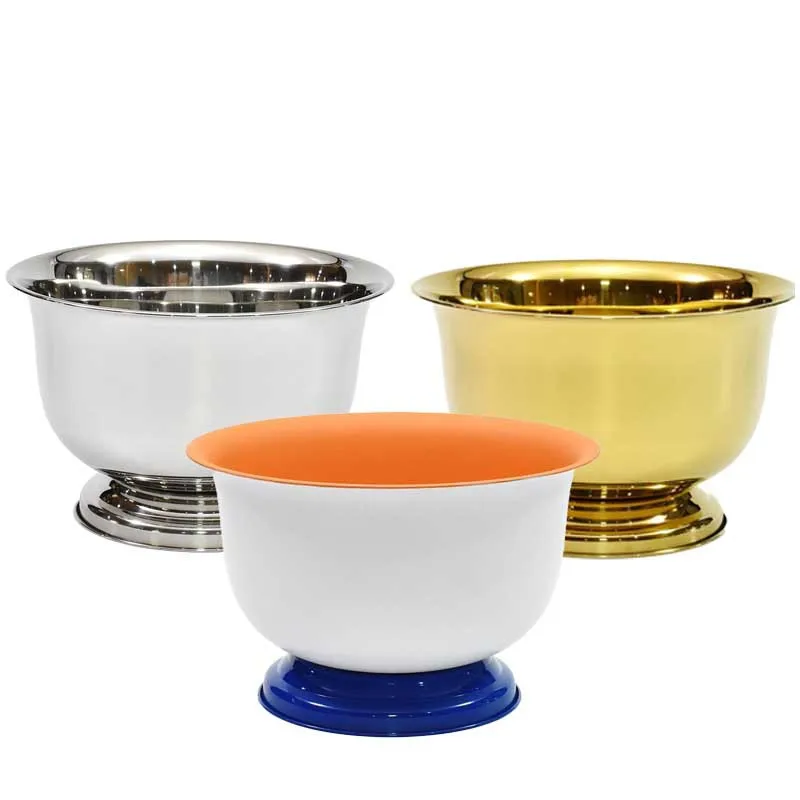 Double stainless steel champagne bucket European new wine bucket Thickened champagne Bar club KTV wine