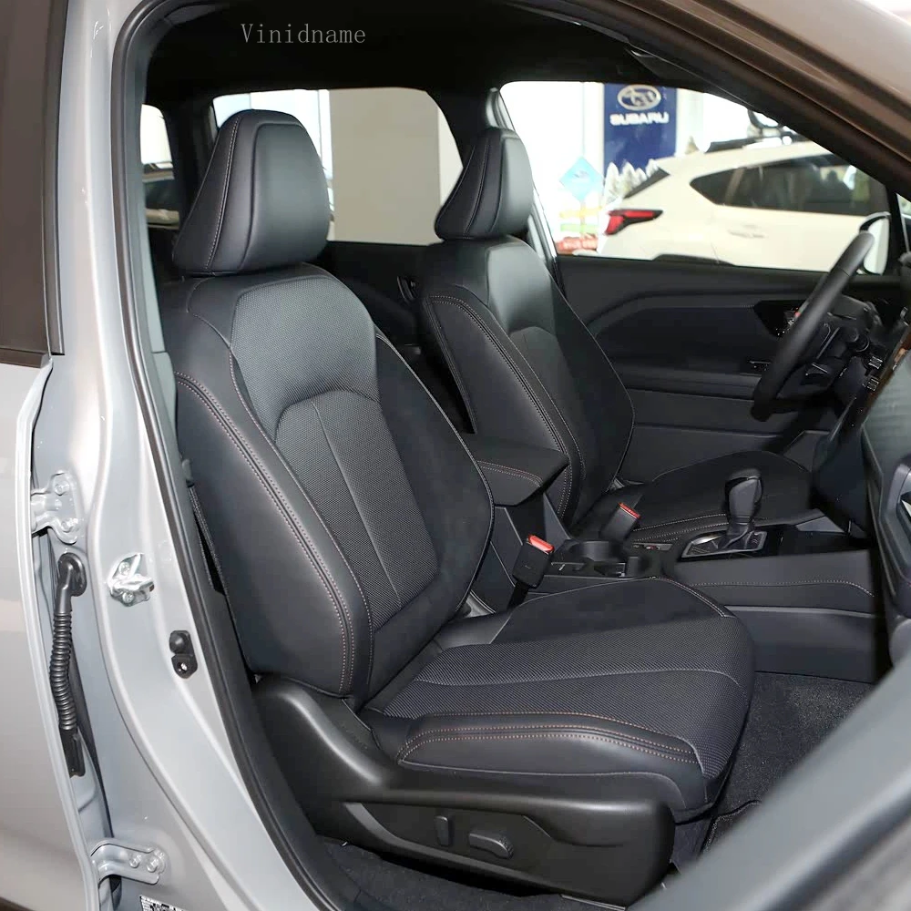 For Subaru Forester VI Sl 2024 2025 2026 2027 PU Leather Custom Car Seat Covers Full Set Interior Protector Accessories