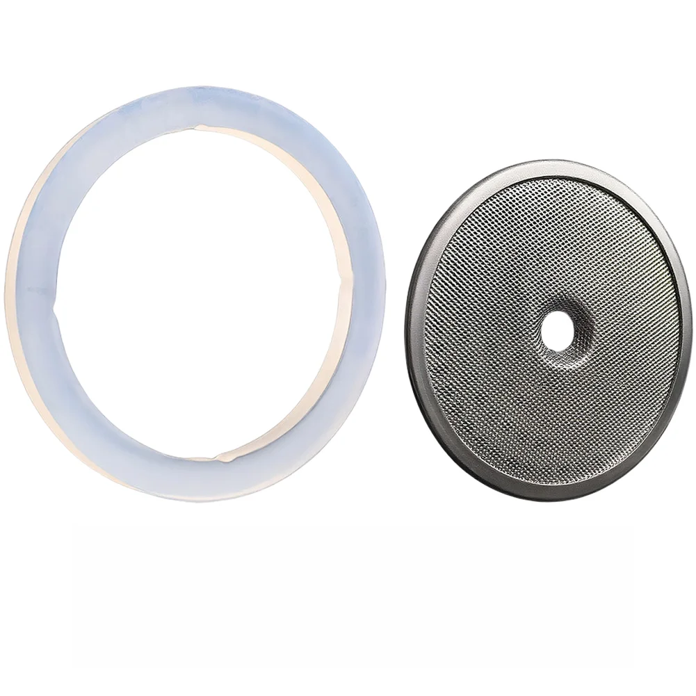 2pcs Stainless Steel Shower Screen And Silicone Seal Ring Set For Gemilai Coffee Machine Parts Accessories