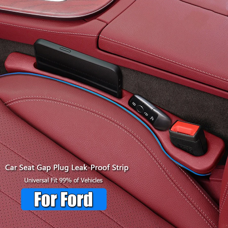 

1pcs Car Seat Leak-proof Gap Side Seam Storage Filler Strip For Ford Focus Mondeo MK2 MK3 MK4 MK7 Fiesta Kuga F150 accessories