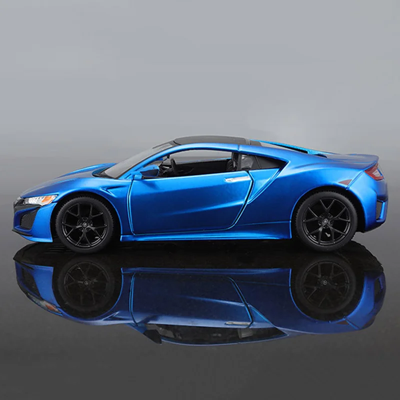 In Stock Maisto 1:24 Honda 2018 Acura NSX Alloy Miniature Diecast Model Honda Supercar Alloy Luxury Vehicle Car Toys Kids Gift