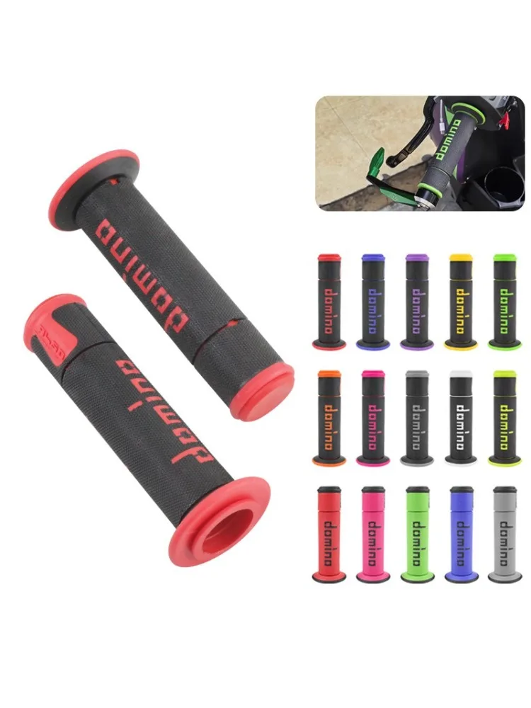 AliExpress NONE New 22MM Motorcycle Handlebar Grip Gel Rubber Part Handlebar Rubber Gel Hand Grips Dirt Pit Bike Handle Bar Motocross Handlebar