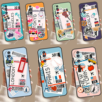 Travel Boarding Pass Tokyo Case For Honor Magic 6 Pro 5 Lite 50 70 90 Lite X7 X8 X9 X6a X7a X8a X9a X8b X9b Back Cover