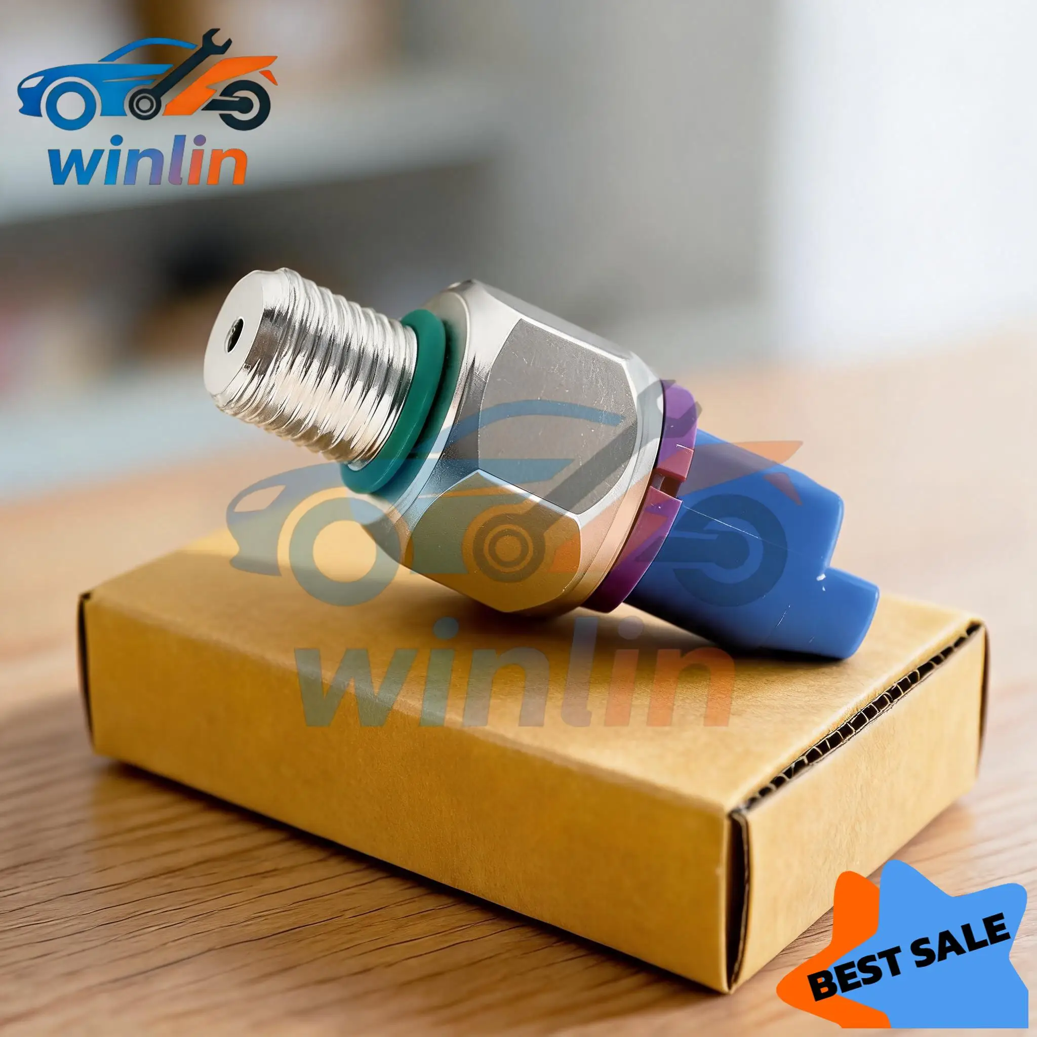 OEM 9677899580 Power Steering Oil High Pressure Switch Sensor for Citroen Peugeot C4 Xsara 2005-2011 1.6 HDi